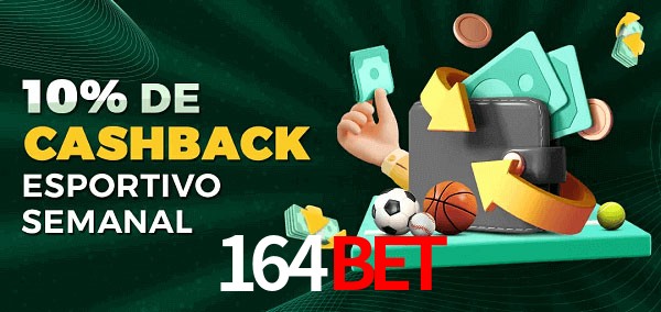 10% de bônus de cashback na 164bet